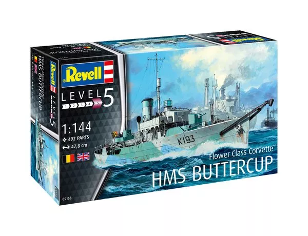 Revell - Flower Class Corvette HMS Buttercup